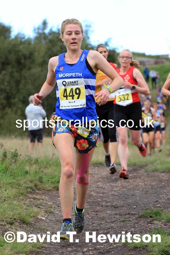 Senior women, 2022 Start Fitness NEHL, Wrekenton. Photo: David T. Hewitson/Sports for All Pics